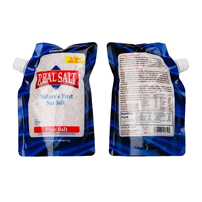 Bolsa de pico para envasado de sal | Bolsa de sal