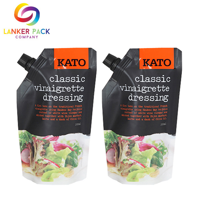 Stand Up Foil Sauce Pouch Pouch Packaging