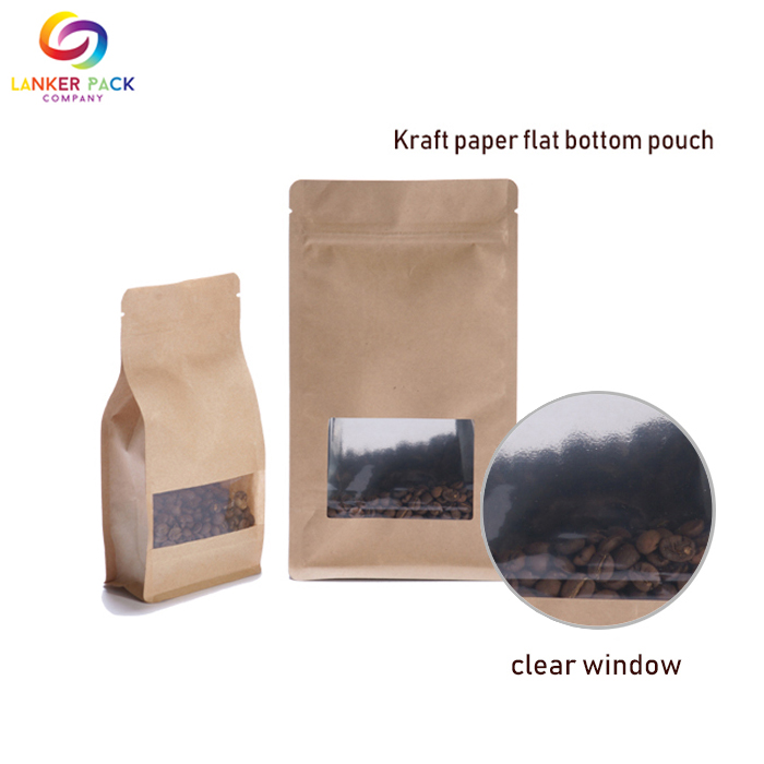 Papel Kraft personalizado ecológico para envasado de café